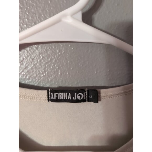 Afrika Joe Graphic T Shirt Travel Bug Women's Size L - Picture 3 of 8